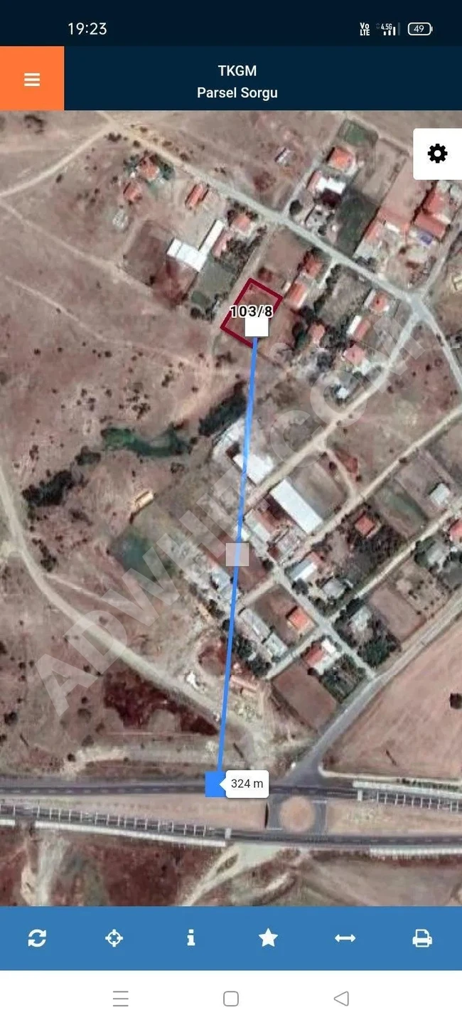 Land for sale near the industrial area of İPSALA in the village of SARPDERE