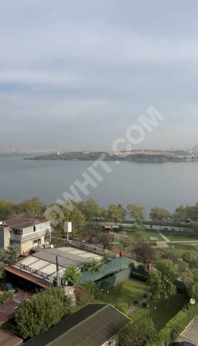 An opportunity apartment for sale in Istanbul with a full view of Kucukcekmece Lake