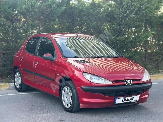 Peugeot 206 petrol and LPG manual transmission with installment option from ÖMÜR MOTORS