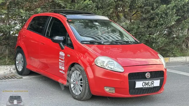 FIAT PUNTO car, diesel, manual transmission with a glass roof and installment options