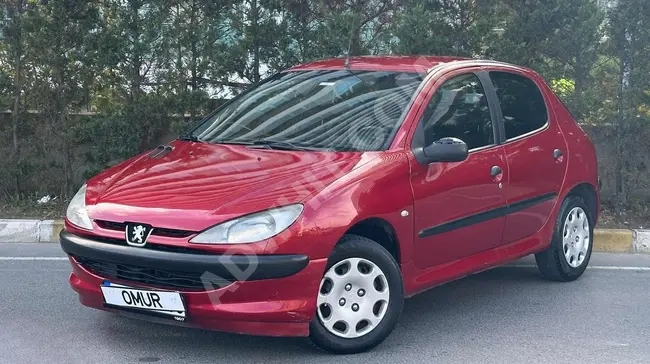 Peugeot 206 petrol and LPG manual transmission with installment option from ÖMÜR MOTORS