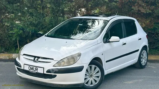 Peugeot 307 car with automatic panoramic sunroof with installment options