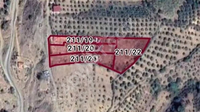 KAZDAGLARIN ETEKLERİNDE SATILIK 2,5 KAT İMARLI ARSA 3736M2