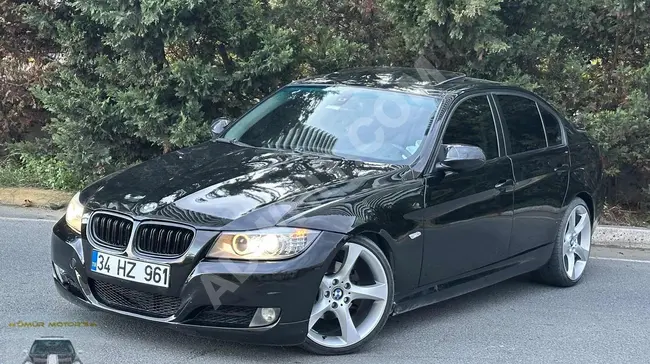 ÖMÜR MOTORS'TAN TAKSİT SÇNKLİ BMW 3.18d SANROOF+ZENON+DERİ