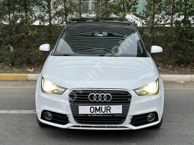 ÖMÜR MOTORS'TAN TAKSİT SÇNKLİ AUDİ A1 DİZEL OTOMATİK CAM TAVANLI