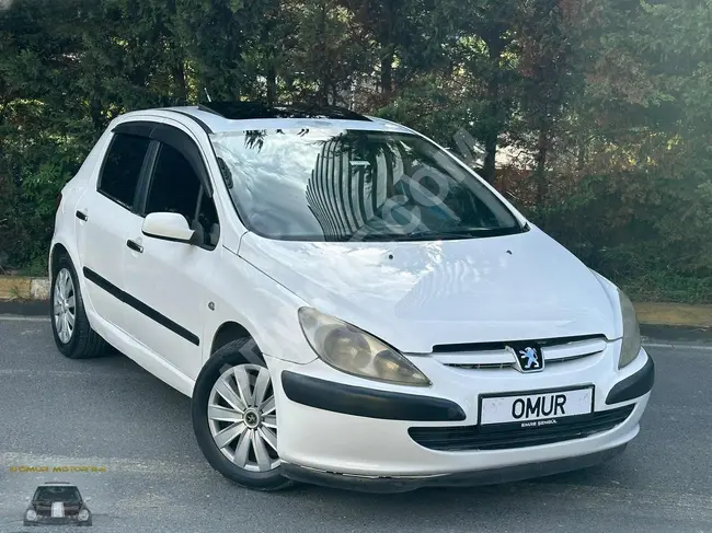 Peugeot 307 car with automatic panoramic sunroof with installment options