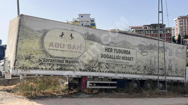 2011 FRUEHAUF - 13.60 meter trailer with sliding side curtains - from ERBURAK