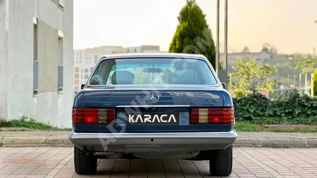 MERCEDES 380 SE مع فتحة سقف، تكييف، فحص فني جديد، 335,000 كيلومتر