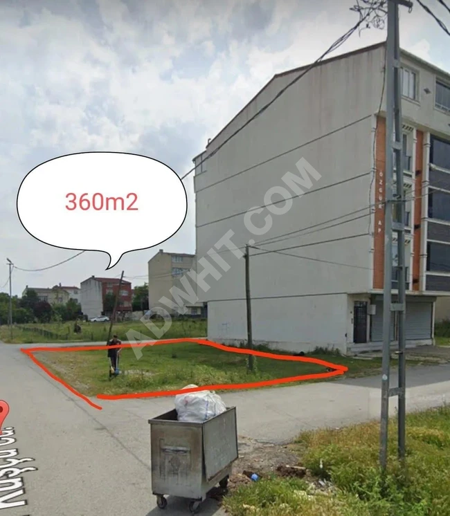 Land for sale with a permit for two floors, in ARNAVUTKÖY İMRAHOR