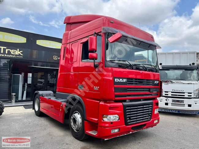 شاحنة DAF XF 95.430 موديل 2006 مع جهاز تباطؤ / مكيف هواء / TRANSPORT