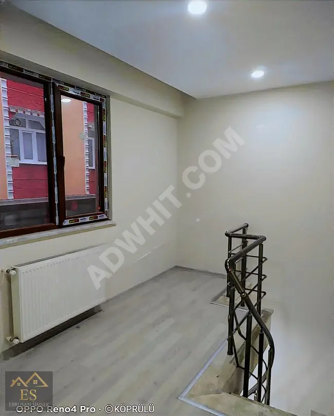 Reverse duplex apartment 3+1 for sale with independent entrance in the center of GÜNGÖREN