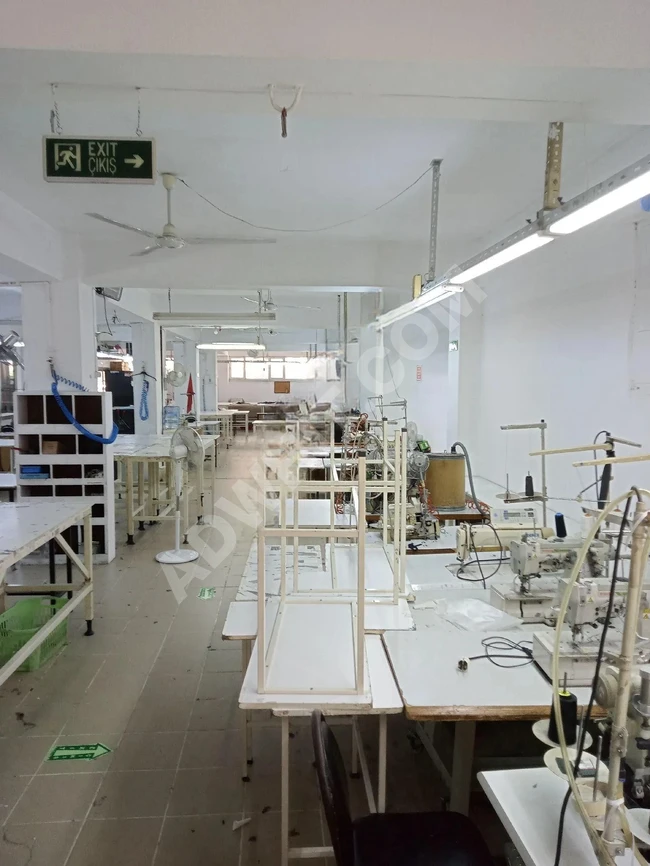 Sewing workshop for sale with transfer rights