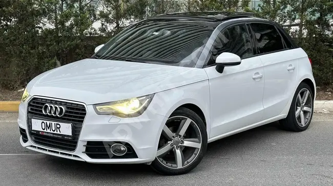 ÖMÜR MOTORS'TAN TAKSİT SÇNKLİ AUDİ A1 DİZEL OTOMATİK CAM TAVANLI