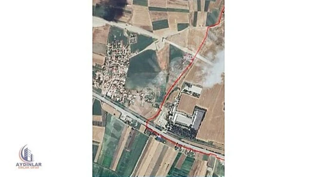 Agricultural land with an area of 1.078 square meters near the road in EDİRNE YENİKADIN