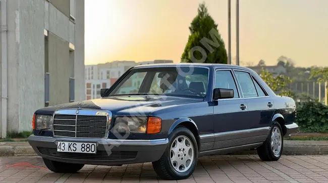 MERCEDES 380 SE مع فتحة سقف، تكييف، فحص فني جديد، 335,000 كيلومتر