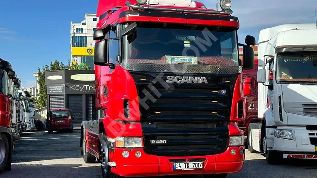 2008 -  Scania EURO 3 R420 -  بمحرك ÇİKEP -  وبنظام مثبط Retarder - من ERBURAK