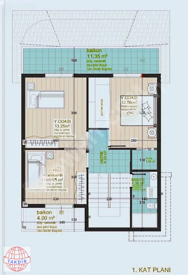 Land with the area of a villa with title deed kat irtifaklı in the area SAKARYA KAYNARCA KERTİL