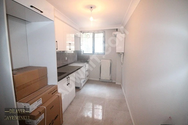 New 2+1 apartment for sale with southern frontage and property deed near ÇAMLIK Street in BAHÇELİEVLER