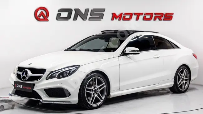 سيارة MERCEDES E250 AMG COUPE موديل 2015 (2 باب) مع سقف زجاجي