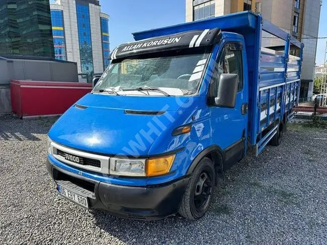 IVECO 35 C 11 Truck Model 2003 with Added Open Sheet Metal Box - from ÜÇYAY OTOMOTİ