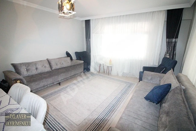 2+1 apartment with an area of 100 square meters on the top floor with a southern facade in BAHÇELİEVLER - SİYAVUŞPAŞA