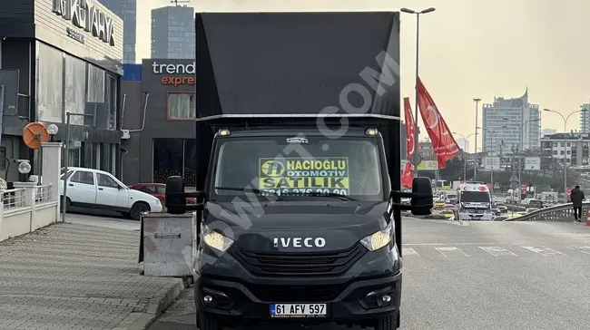 2023 - Iveco - شاسيه طويل - محرك 3000 - ستائر جانبية منزلقة جديدة  -  من HACIOĞLU