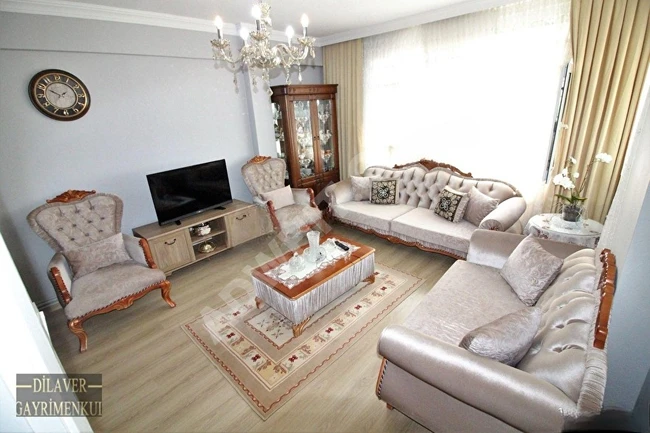 Apartment 3+1 on the middle floor, south-facing in BAHÇELİELER, in the second building on ULUBATLI HASAN Street