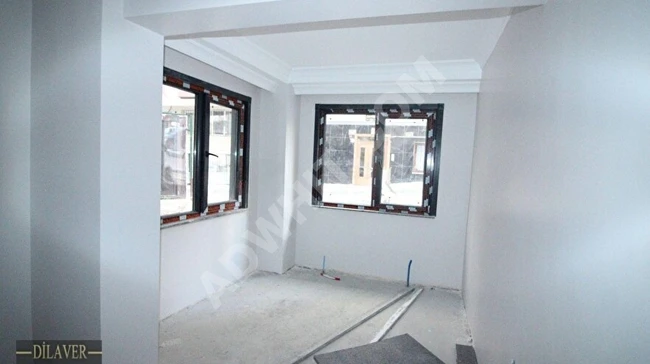 New apartment 2+1 with southern facade, no expenses on the title deed in BAHÇELİEVLER