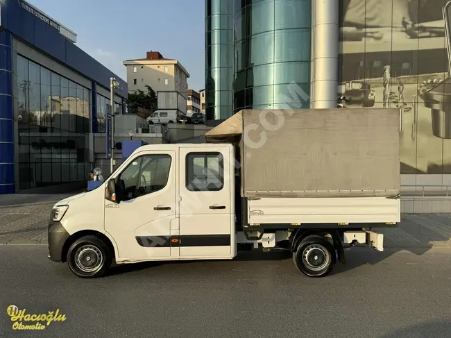 شاحنة RENAULT MASTER موديل 2021 - خالية من العيوب وغير مصبوغة - بفاتورة - إطارات جديدة - مكيفة - من شركة HACIOĞLU