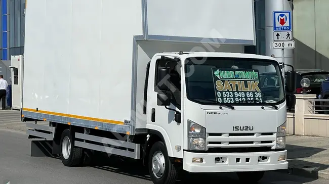 2015 ISUZU NPR 8 LONG, new box for transport - 280,000 km - defect-free from HUZUR