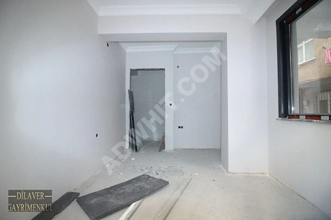 New apartment 2+1 with southern facade, no expenses on the title deed in BAHÇELİEVLER