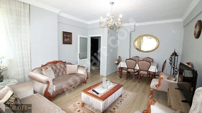 Apartment 3+1 on the middle floor, south-facing in BAHÇELİELER, in the second building on ULUBATLI HASAN Street