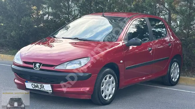 ÖMÜR MOTORS'TAN TAKSİT SÇNKLİ PEUGEOT 206 BENZİN LPG MANUAL