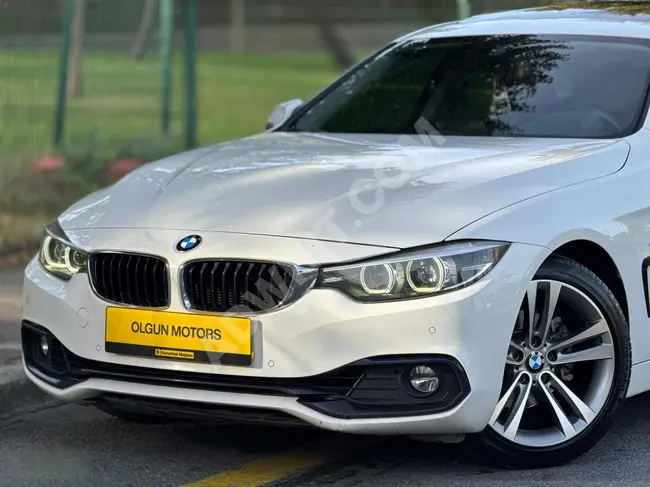 BMW 4.18İ SPORTLİNE - بفتحة سقف , ذاكرة مقاعد , بدون عيوب-طلاء