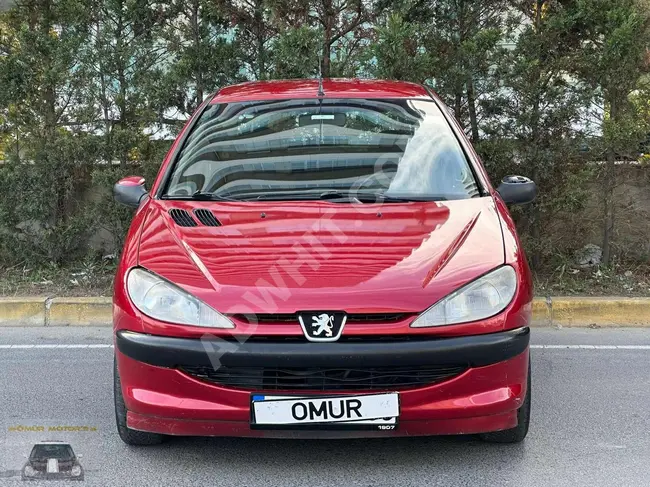 PEUGEOT 206 car   LPG gasoline  Manual transmission in installments from ÖMÜR MOTORS