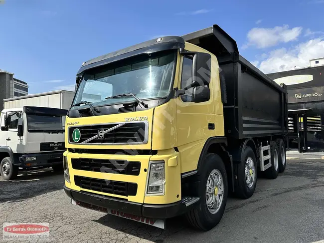 2008 - VOLVO FM 440 - قوة سحب ثنائي -  صندوق قلاب من HARDOX   - من شركة ERBURAK