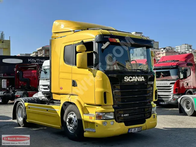 ERBURAK'DAN 2012 MODEL EURO5 SCANİA G420 ROTERDARLI DUŞUK KM