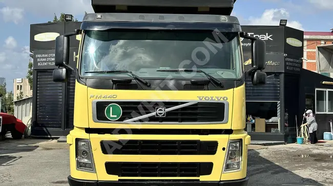 2008 - VOLVO FM 440 - قوة سحب ثنائي -  صندوق قلاب من HARDOX   - من شركة ERBURAK