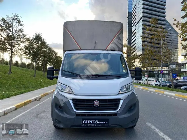 سيارة FİAT DUCATO موديل 2015 *طويل الشاسيه* *بدون طلاء* *خالية من المصاريف* *بمسافة 186,000 كم*