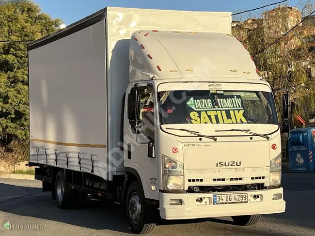 2013 - ISUZU 10 LONG - With sliding side curtains and a capacity of 10 tons - from HUZUR OTOMOTİV