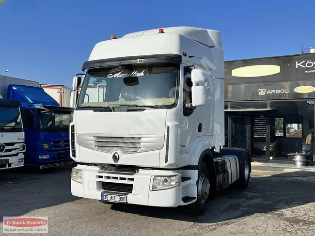 RENAULT موديل 2012  شاحنة 460 - أوتوماتيك - مع نظام DEP - من ERBURAK ANKARA