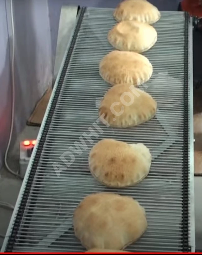 Arabic bread production line