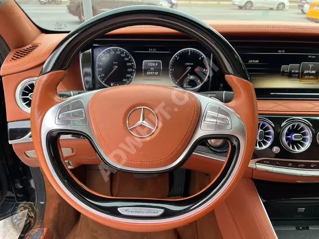 S350L 4MATIC  Mercedes - Benz  موديل 2013   بدون طلاء من الوكيل، بمظهر مايباخ  من ACD MOTORS