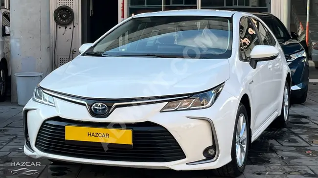 HAZCAR'DAN 2021 TOYOTA COROLLA HYBRİD HATASIZ BOYASIZ