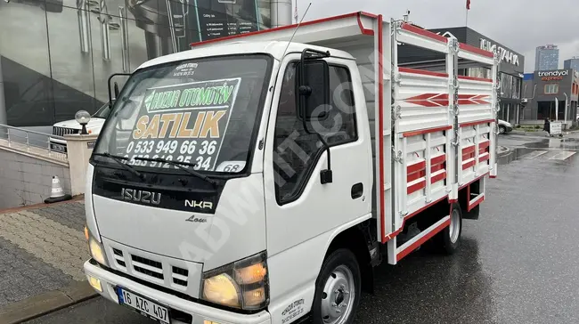 **HUZUR OTOMOTİV'DEN 2008 ISUZU NKR LOW SIFIR AÇIK SAÇ KASALI**