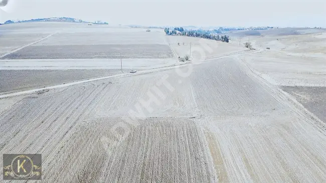 Celaliye'de Tepe Konumda Deniz Manzaralı Müstakil Tapulu Arsa