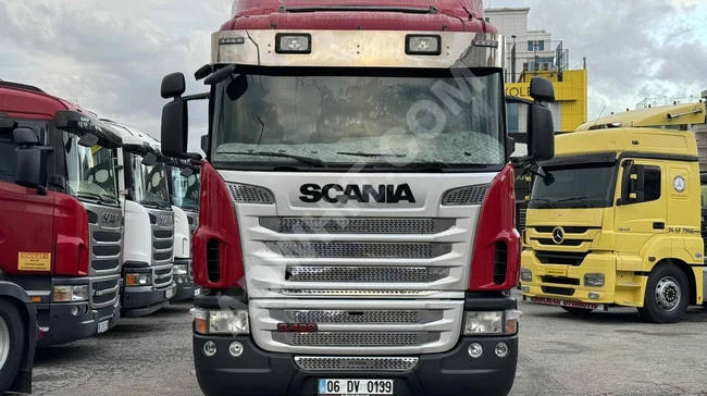 شاحنة SCANIA G420 موديل 2012  EURO 5 مع عداد كيلومترات منخفض من ERBURAK