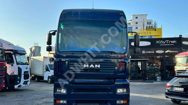 شاحنة MAN TGA 410 موديل 2005 بكابينة مرتفعة من ERBURAK