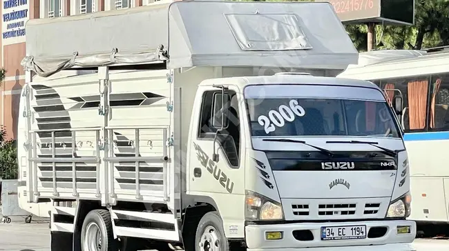 ISUZU NKR Truck Model 2006 with valid inspection and original kilometer from MEHMET KÖROĞLU