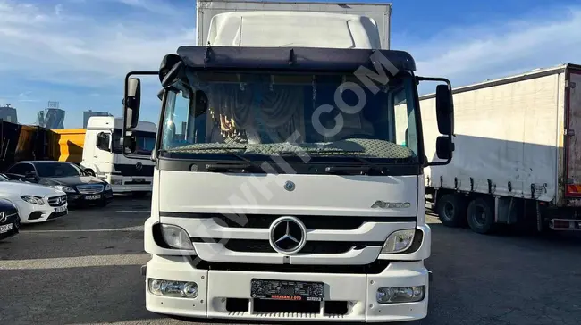 2013 MERCEDES-BENZ 1518 ATEGO, refurbished chassis equipped with a box with large folding doors by ERBURAK